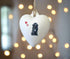 Newfoundland Ceramic Heart Bauble